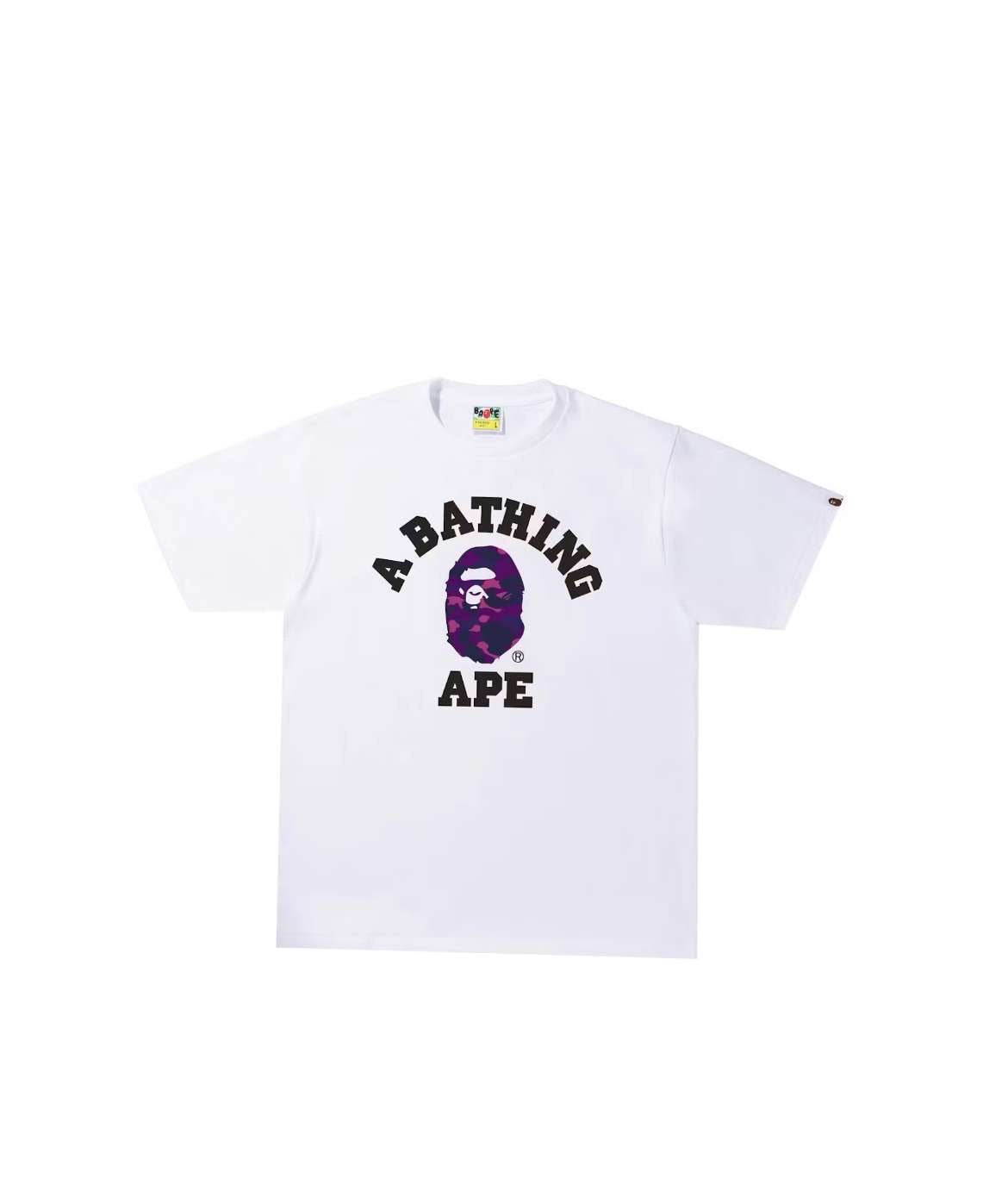 Bape White/Purple Camo T-shirt
