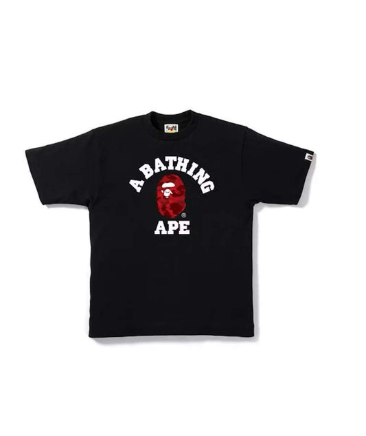 Bape Black/Red Camo T-shirt